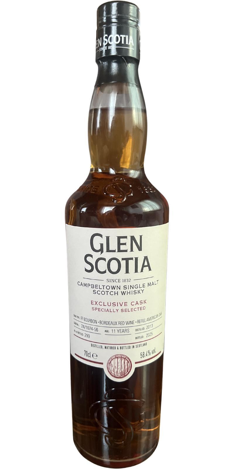 Glen Scotia 2013  Exclusive Cask