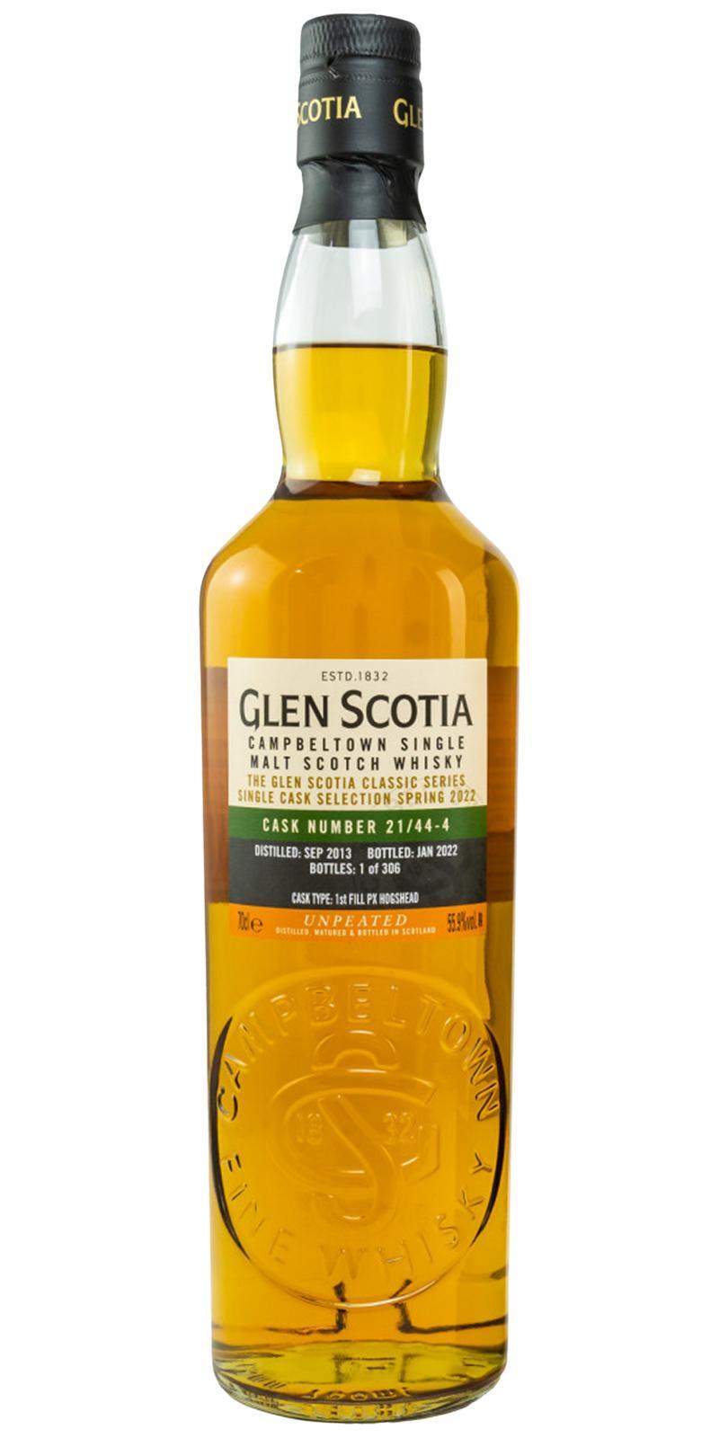 Glen Scotia 2013  Single Cask Selection Spring 2022