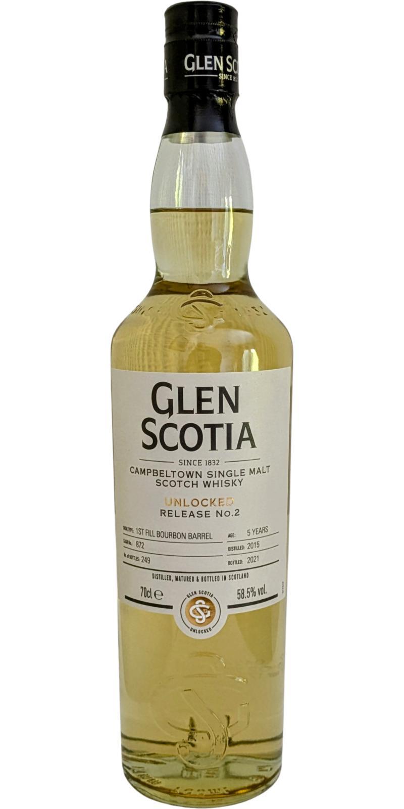 Glen Scotia 2015  Unlocked Release No 2