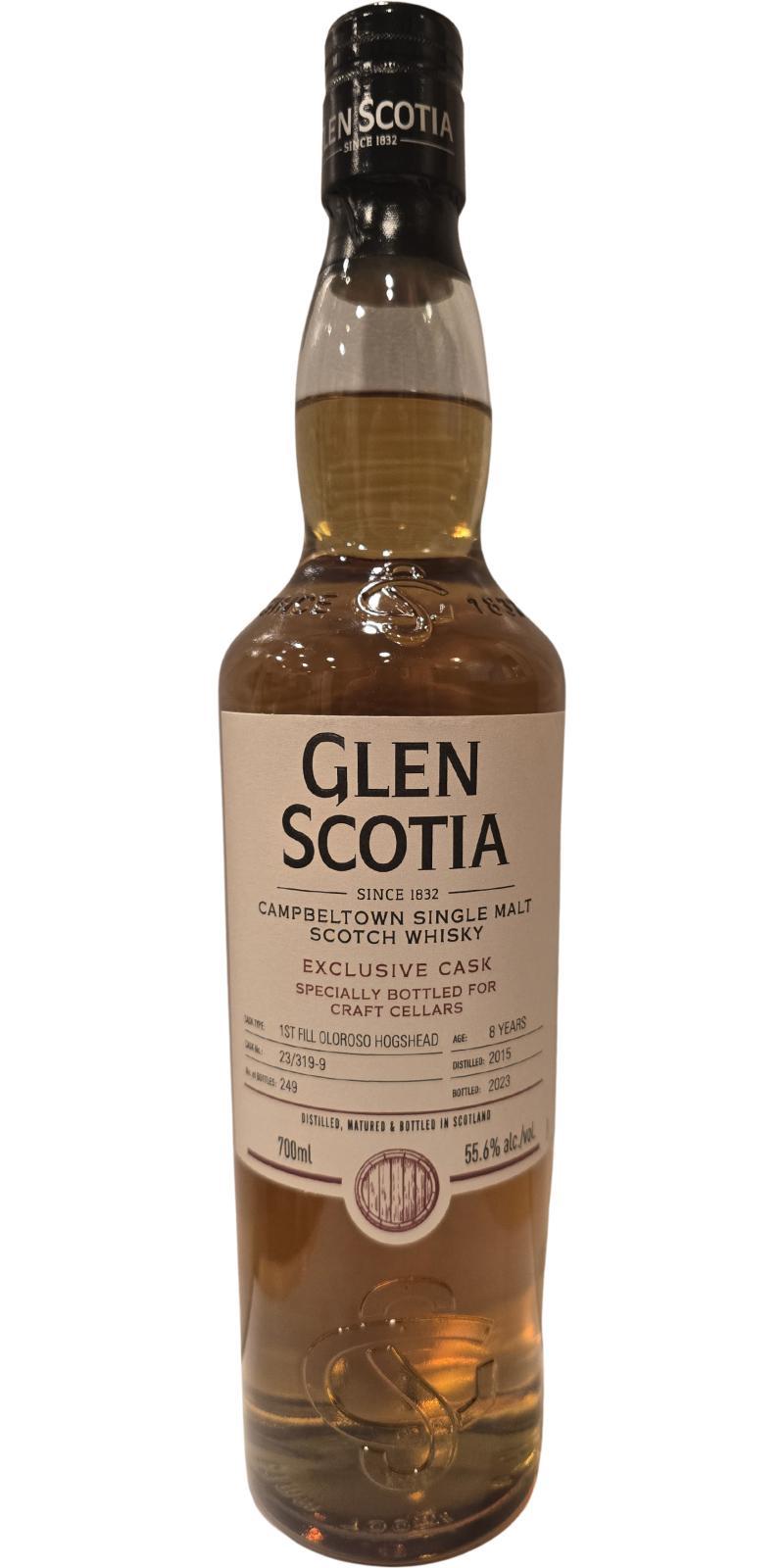 Glen Scotia 2015  Exclusive Cask