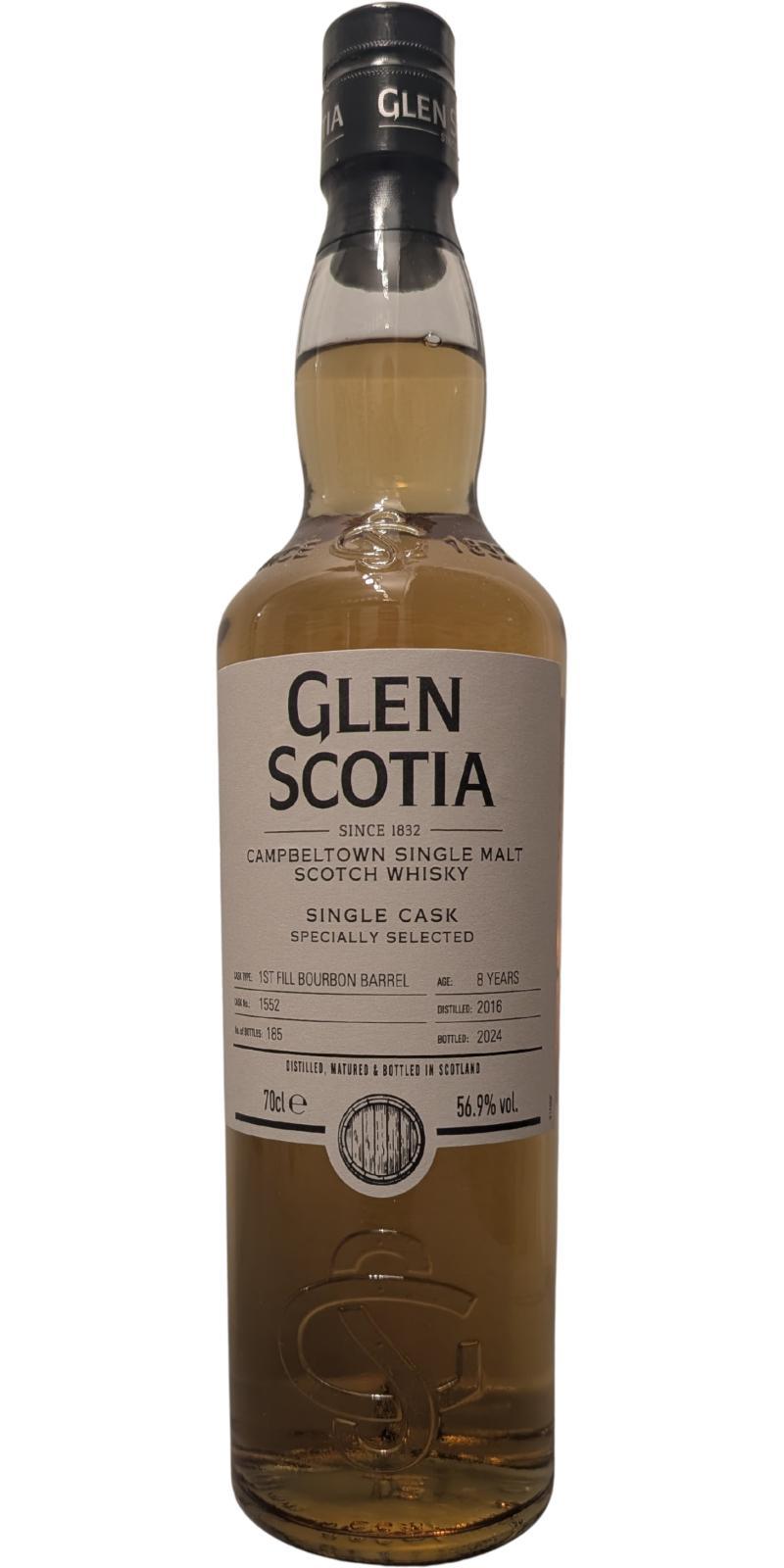 Glen Scotia 2016  Single Cask Specially Selected