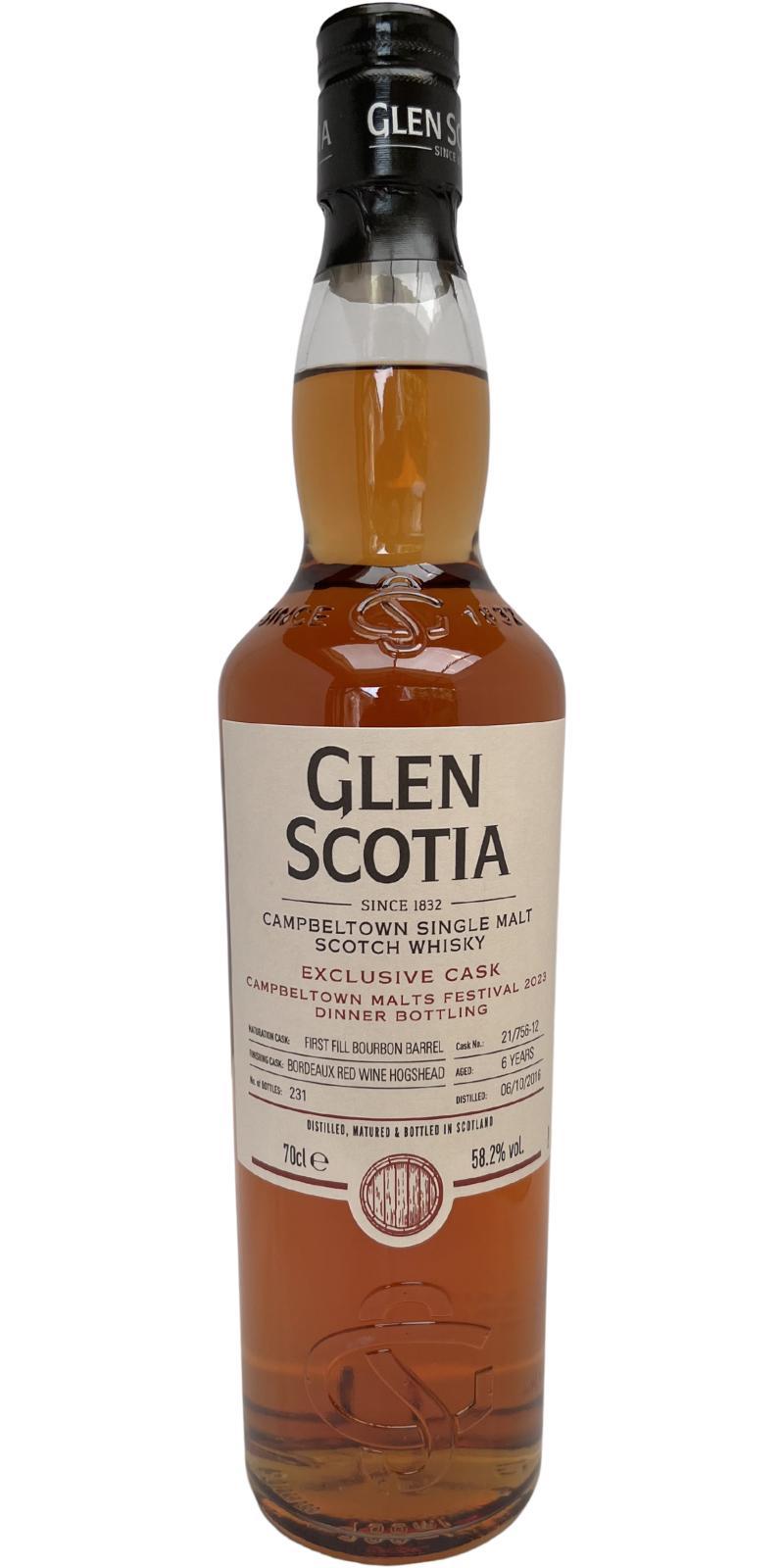 Glen Scotia 2016  Exclusive Cask