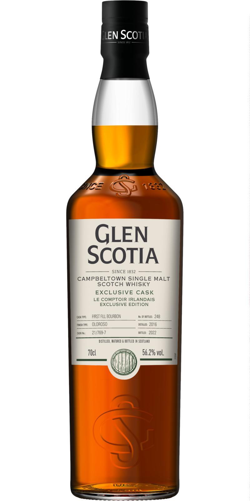 Glen Scotia 2016  Exclusive Cask