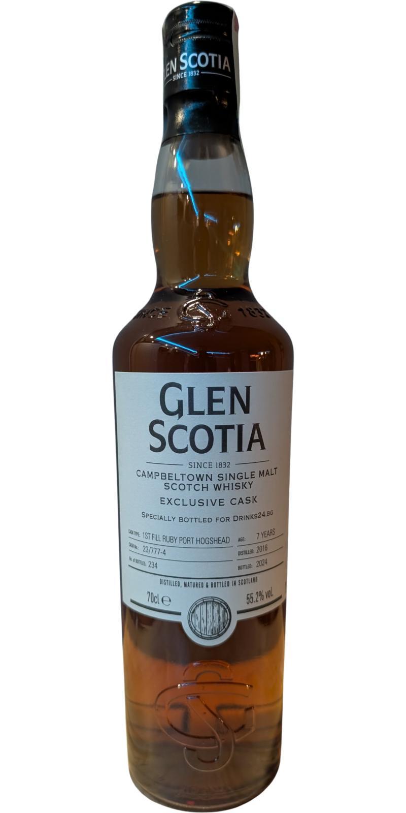 Glen Scotia 2016  Exclusive Cask
