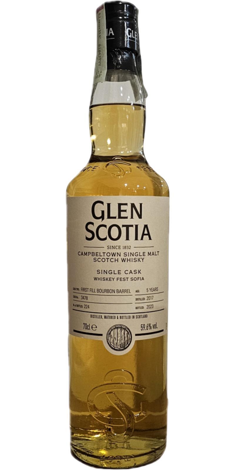 Glen Scotia 2017  Single Cask
