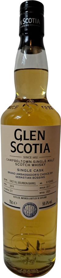 Glen Scotia 2017  Brand Ambassador's Choice