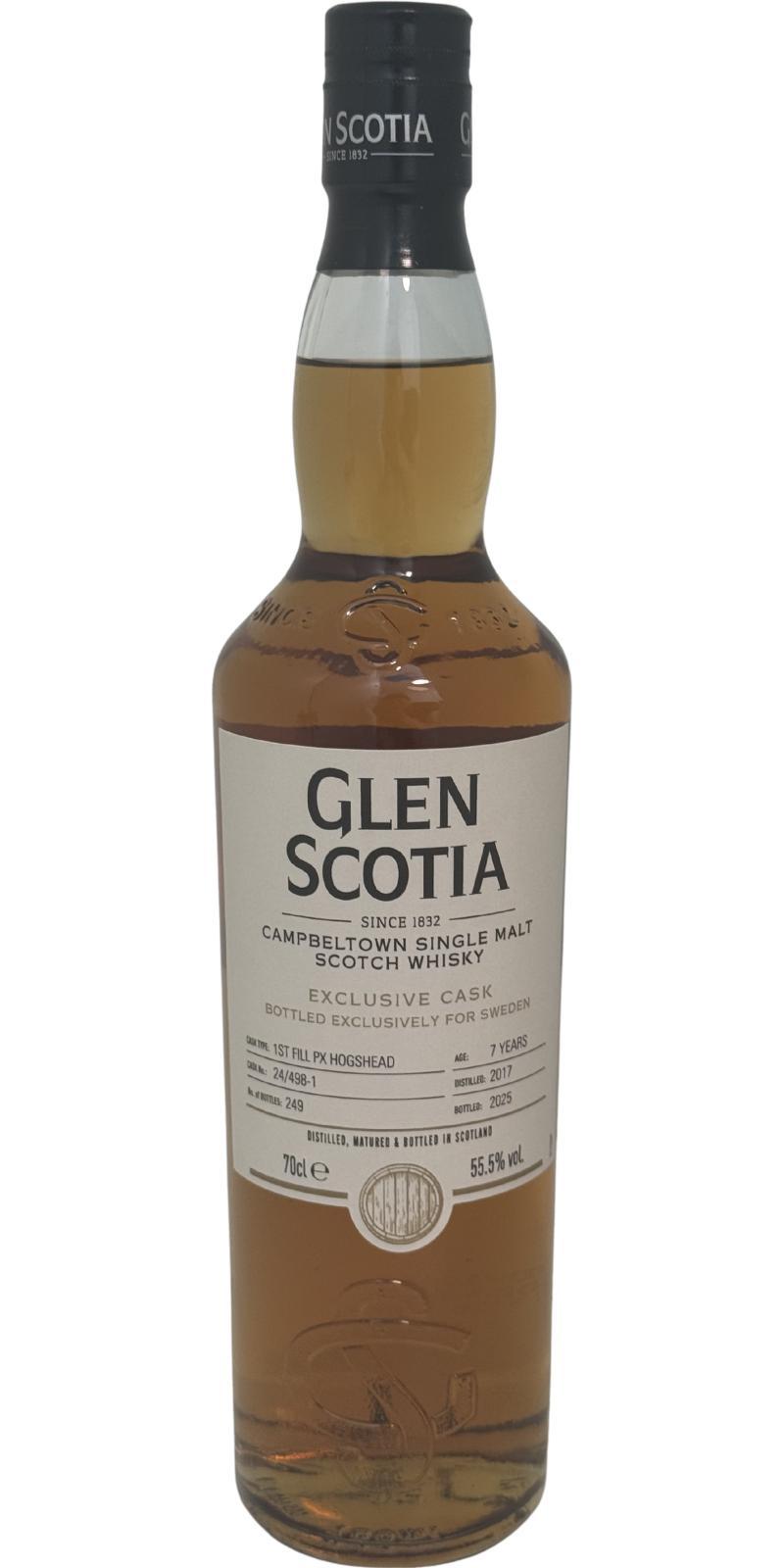 Glen Scotia 2017  Exclusive Cask