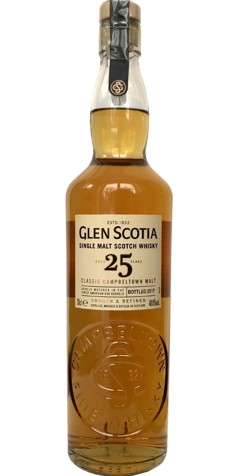 Glen Scotia 25-year-old  Classic Campbeltown Malt