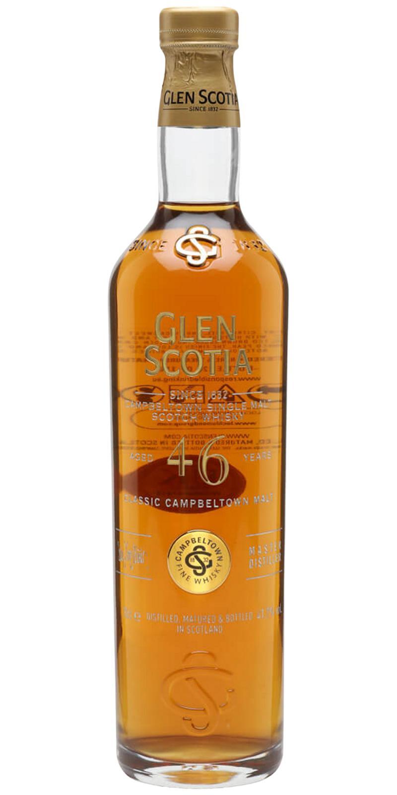 Glen Scotia 46-year-old  Classic Campbeltown Malt