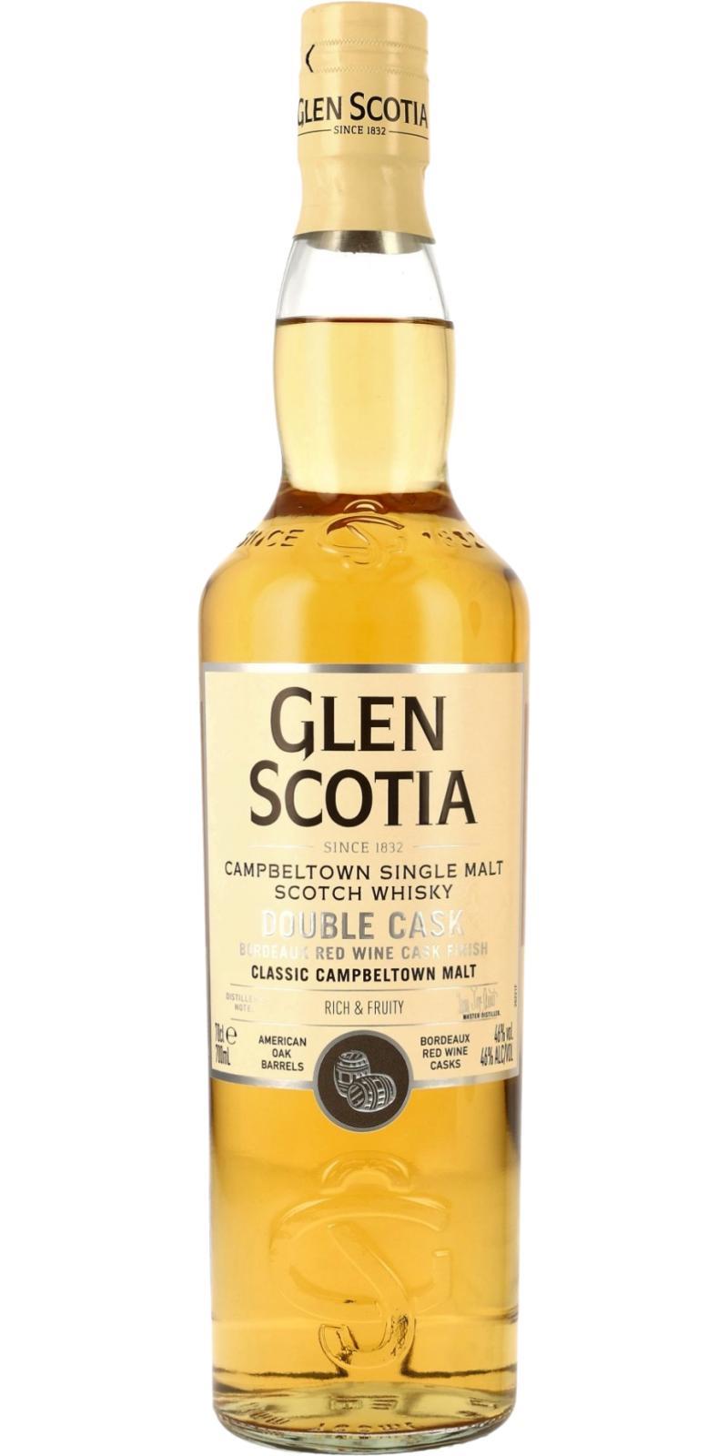 Glen Scotia Bordeaux Red Wine Finish  Double Cask
