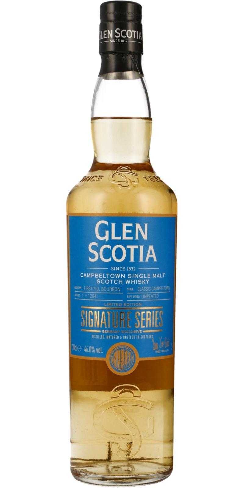 Glen Scotia Classic Campbeltown  Signature Series