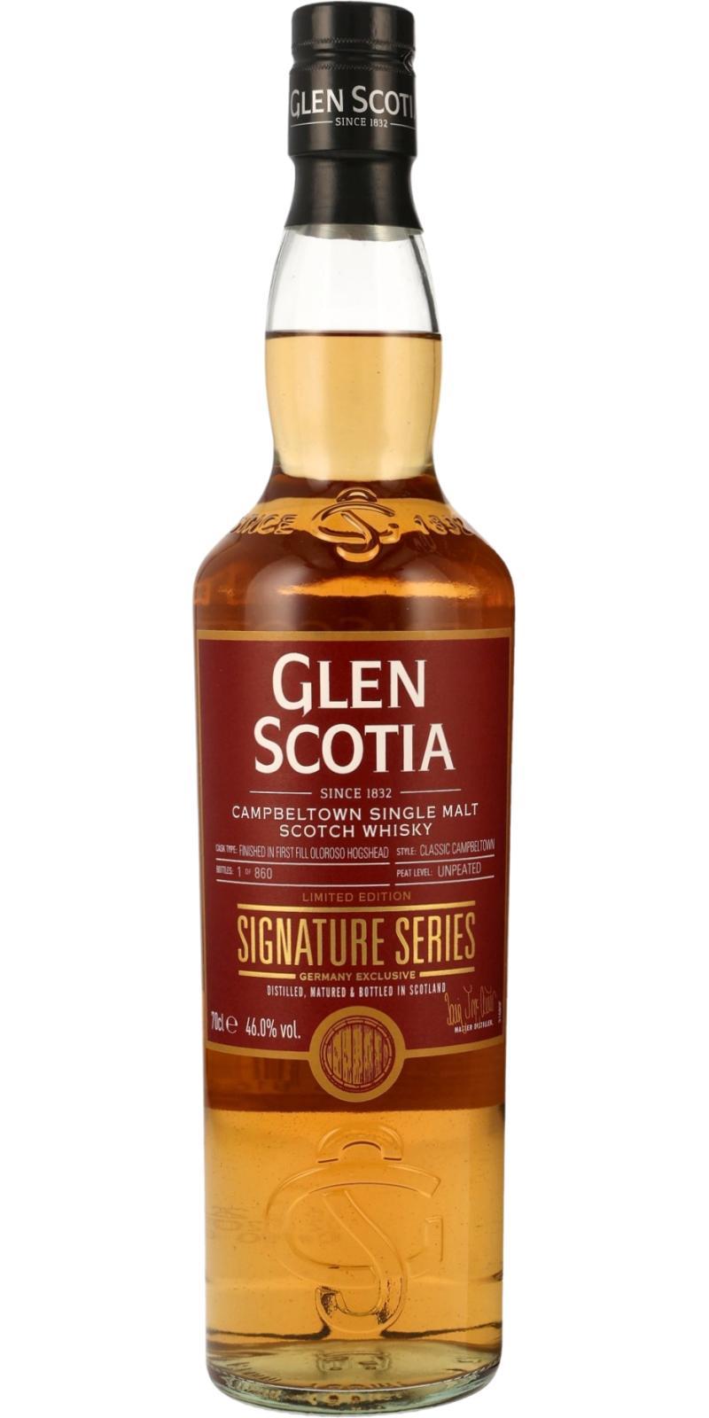 Glen Scotia Classic Campbeltown  Signature Series