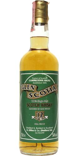 Glen Scotia 12-year-old AG&C  Full Proof