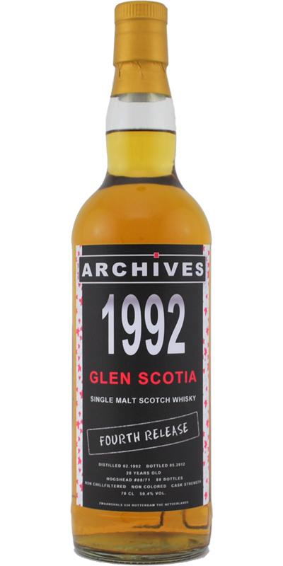 Glen Scotia 1992 Arc  Fourth Release