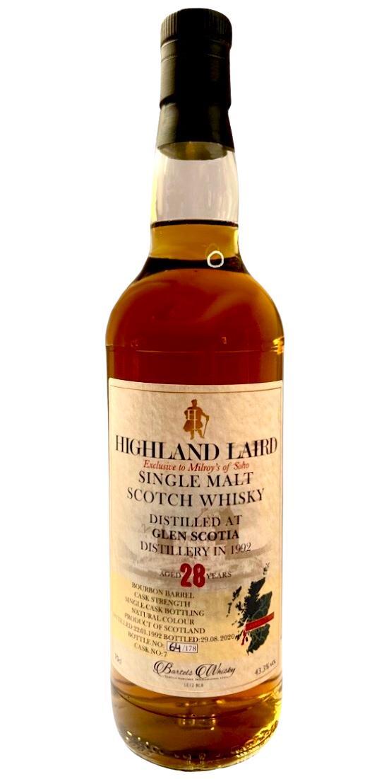 Glen Scotia 1992 BRI  Highland Laird