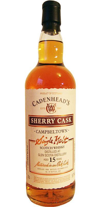 Glen Scotia 1999 CA  Wood Range - Sherry Cask