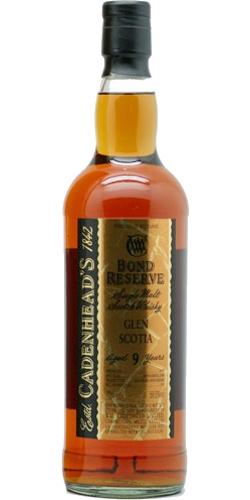 Glen Scotia 1999 CA  Bond Reserve