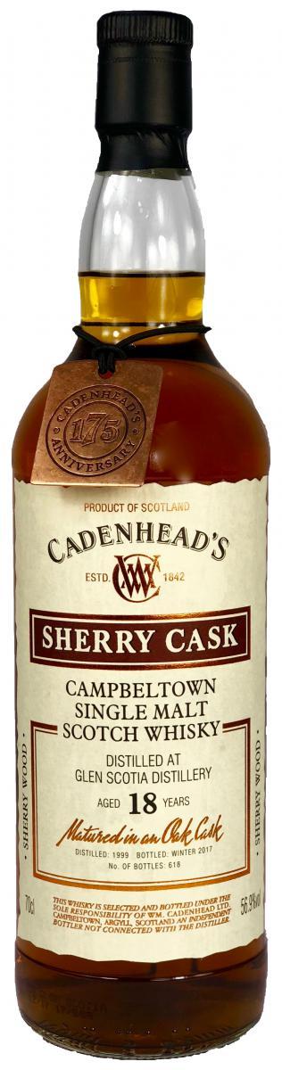 Glen Scotia 1999 CA  Wood Range - Sherry Cask