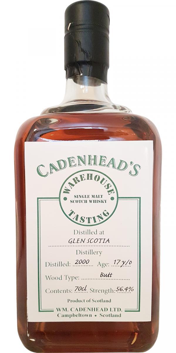 Glen Scotia 2000 CA  Warehouse Tasting