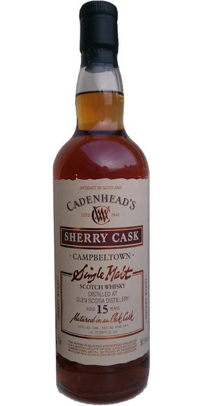 Glen Scotia 2000 CA  Wood Range - Sherry Cask