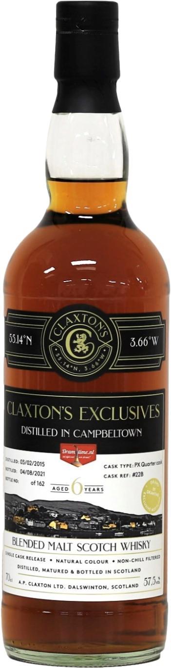 Glen Scotia 2015 Cl  Drams By Dramtime Exclusive Bottling