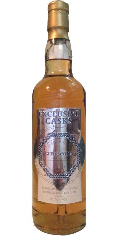 Glen Scotia 1991 CWC  Exclusive Casks