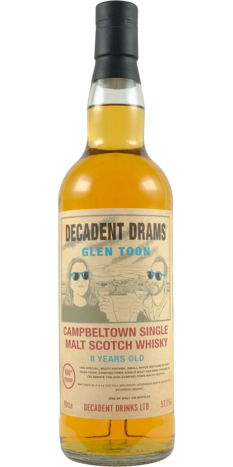 Glen Toon 08-year-old DeDr  Decadent Drams