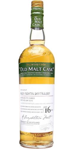 Glen Scotia 1992 DL  The Old Malt Cask