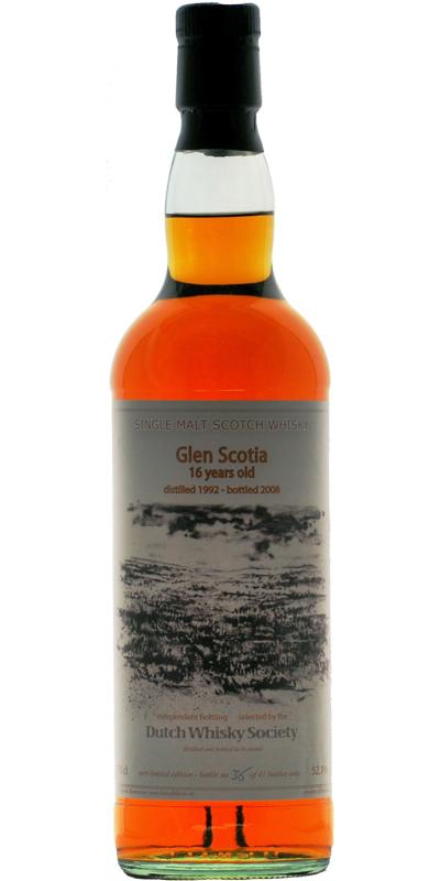 Glen Scotia 1992 DWSc  Clubbottling