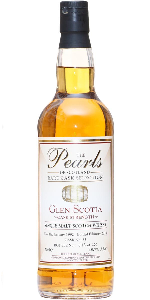 Glen Scotia 1992 G&C  The Pearls of Scotland