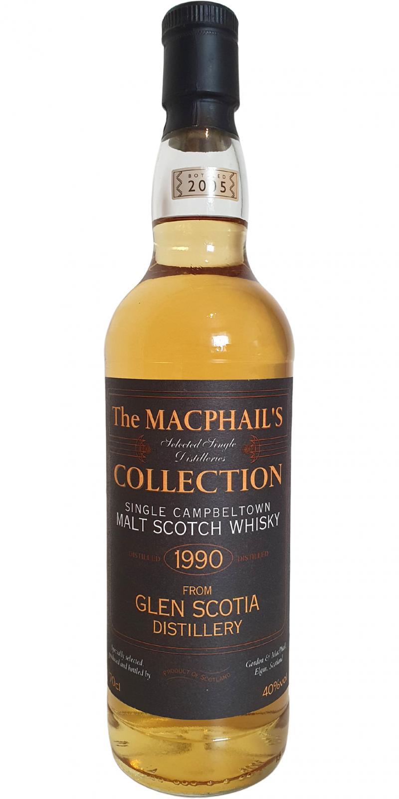 Glen Scotia 1990 GM  The MacPhail's Collection