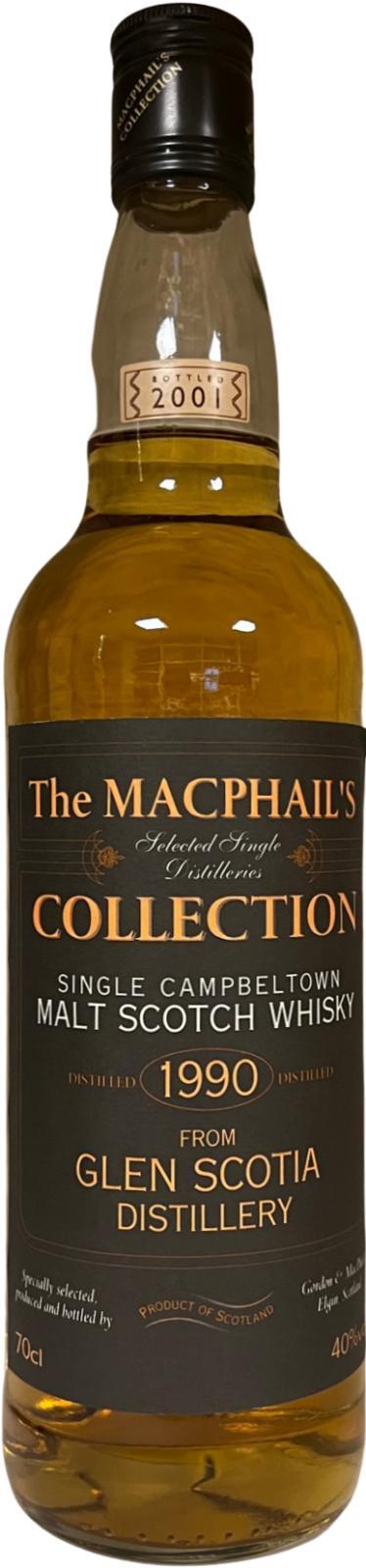 Glen Scotia 1990 GM  The MacPhail's Collection