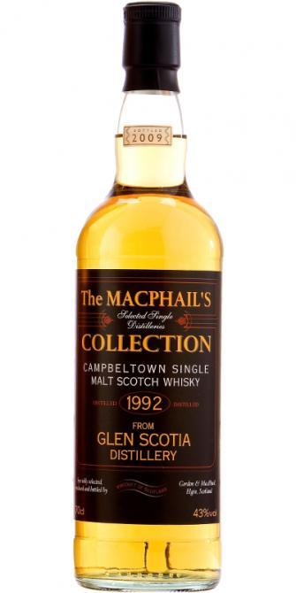 Glen Scotia 1992 GM  The MacPhail's Collection