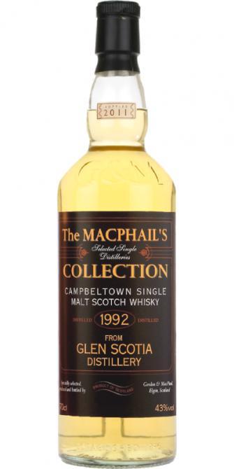 Glen Scotia 1992 GM  The MacPhail's Collection