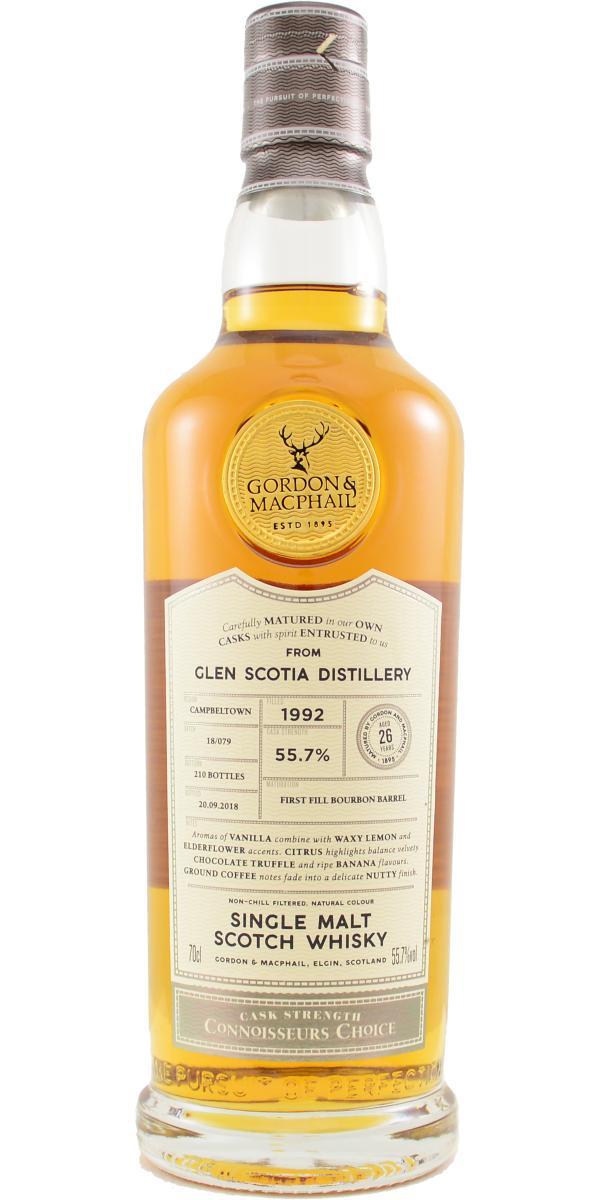 Glen Scotia 1992 GM  Connoisseurs Choice - Cask Strength