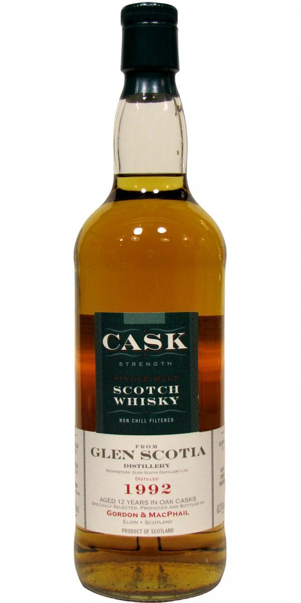 Glen Scotia 1992 GM  Cask Strength