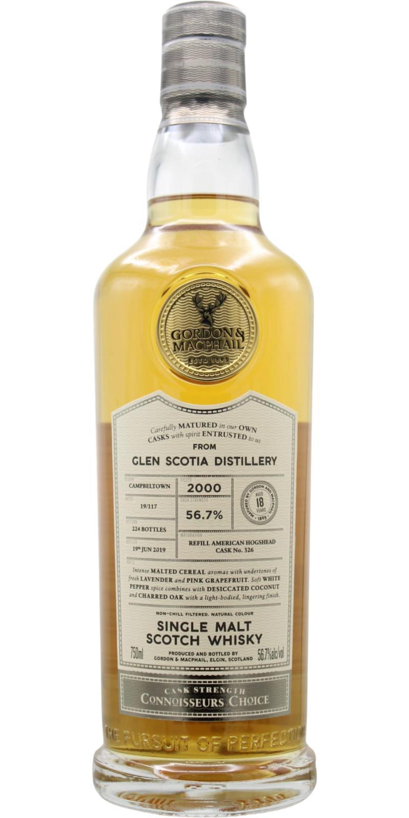 Glen Scotia 2000 GM  Connoisseurs Choice - Cask Strength