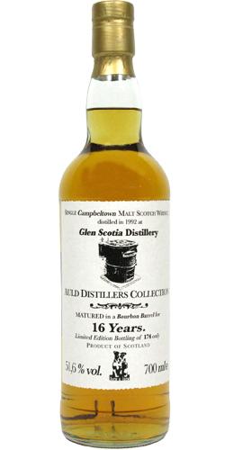 Glen Scotia 1992 JW  Auld Distillers Collection