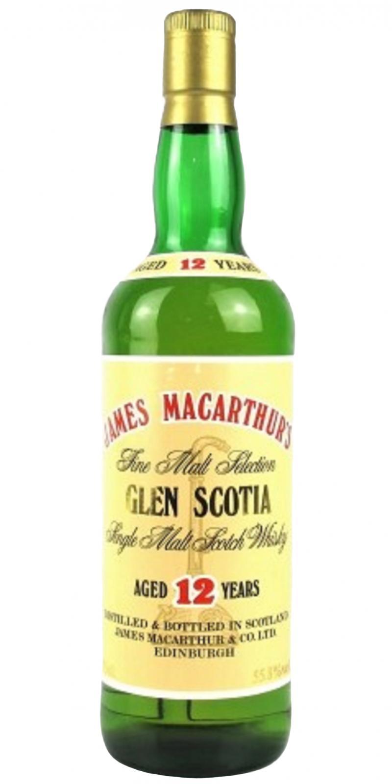 Glen Scotia 12-year-old JM  Fine Malt Selection