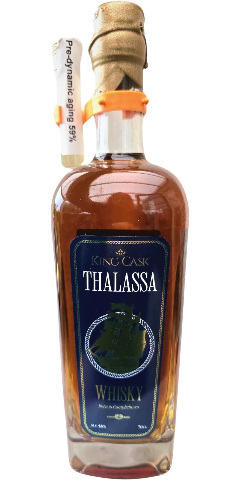 Glen Scotia 2016 KiCa  Thalassa Campbeltown blend with pre Dynamik sample 59%