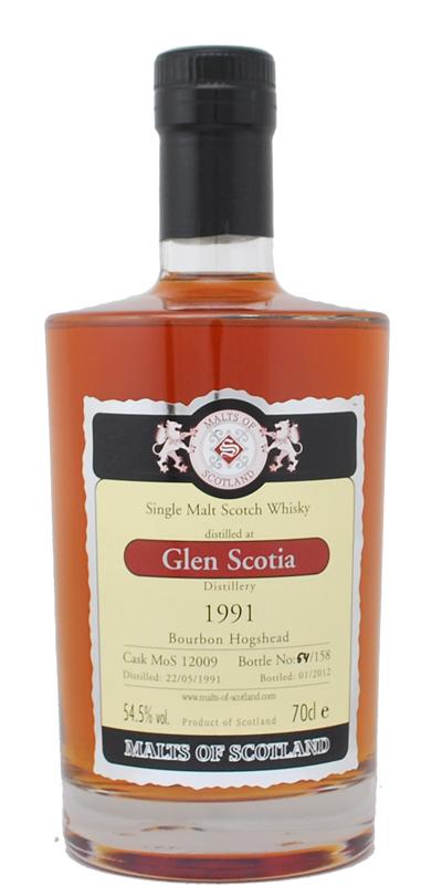 Glen Scotia 1991 MoS