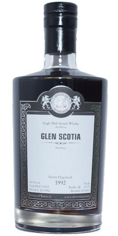 Glen Scotia 1992 MoS