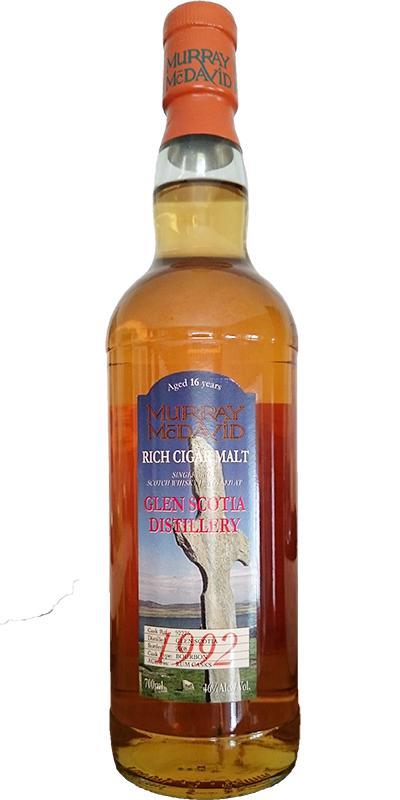 Glen Scotia 1992 MM  Rich Cigar Malt