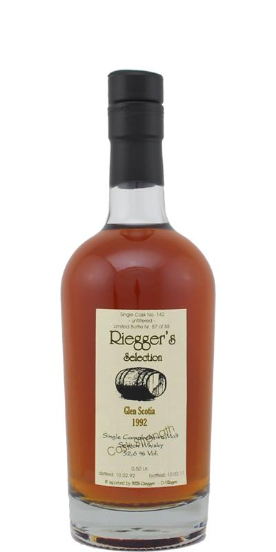 Glen Scotia 1992 RS  Cask Strength