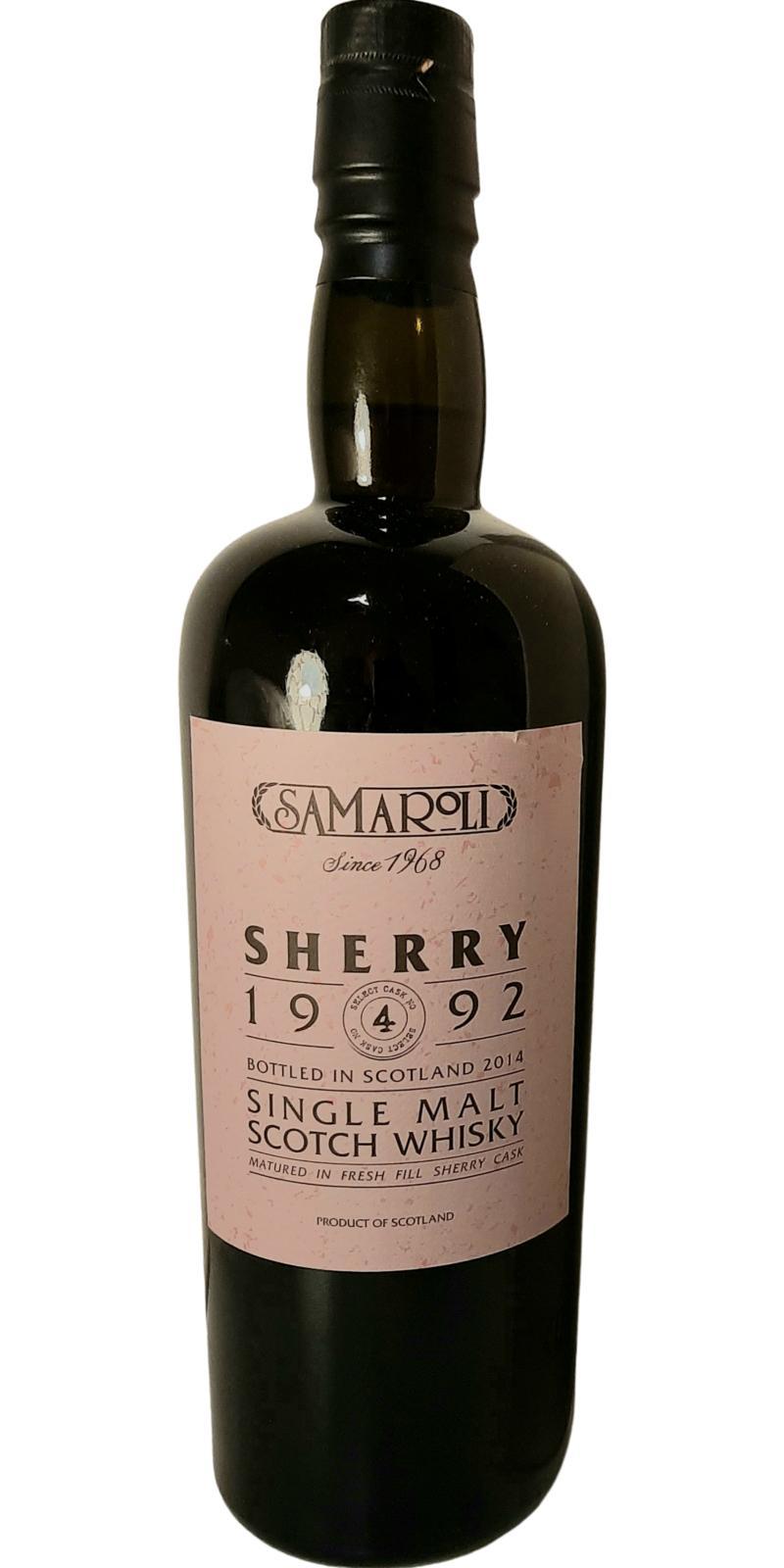 Glen Scotia 1992 Sa  Sherry