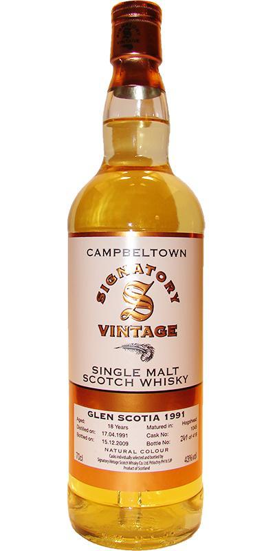 Glen Scotia 1991 SV  Vintage Collection