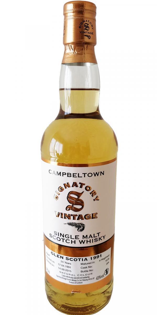 Glen Scotia 1991 SV  Vintage Collection