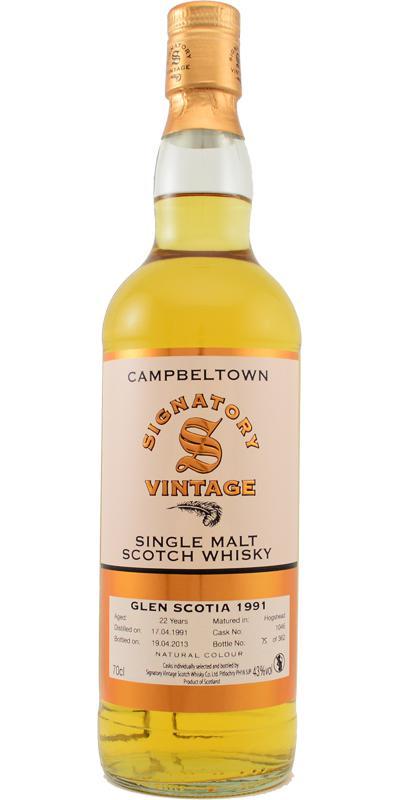 Glen Scotia 1991 SV  Vintage Collection