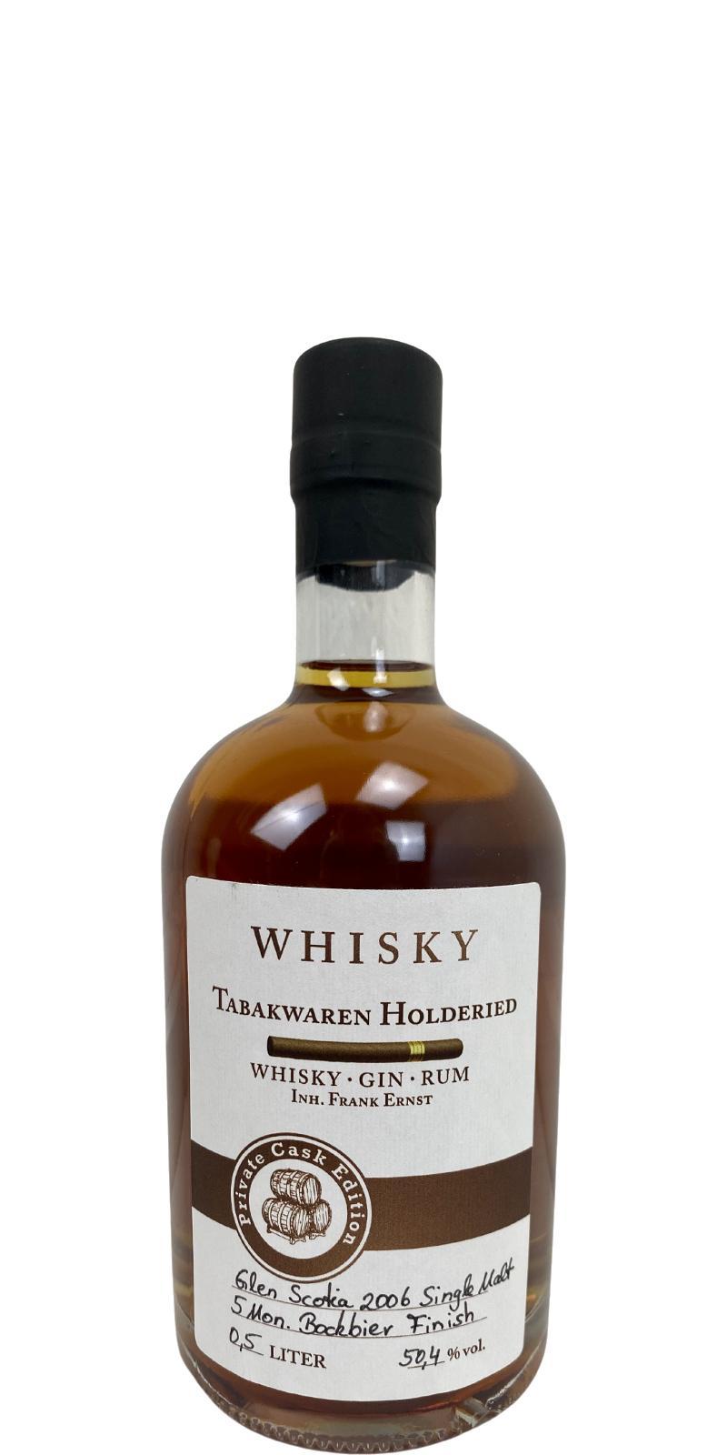 Glen Scotia 2006 TwH  Private Cask Edition