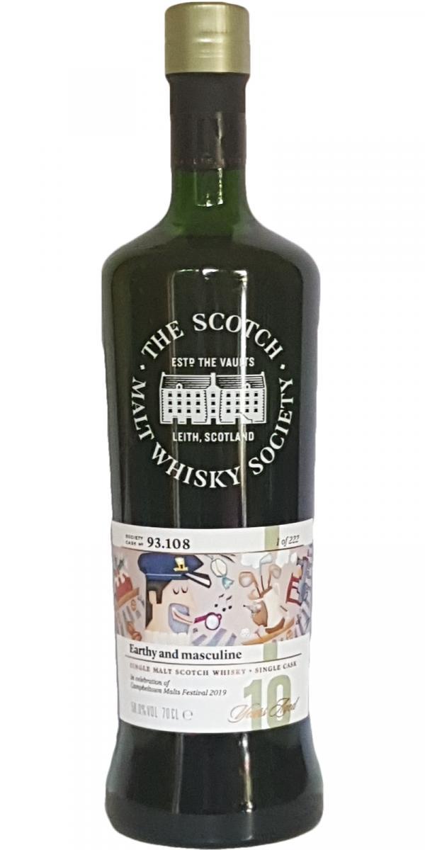 Glen Scotia 10-year-old SMWS 93.108  Earthy and masculine